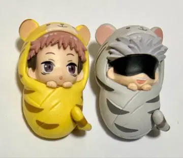 주술회전 쁘띠톱 오쿠루미타이가 피규어 이타도리 유우지 고죠 사토루