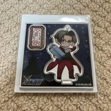 역전재판 어트랙션 페스티벌 아크릴 스탠드 키링 미츠루기 레이지