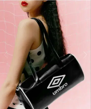 umbro x casselini 하트 보스턴 백 블랙