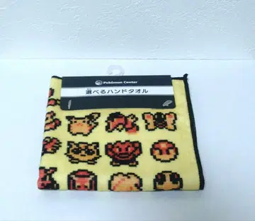 포켓몬 게임 도트 금은 25주년 핸드 타월