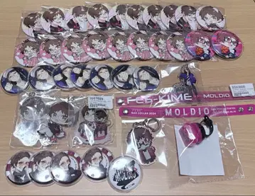 umm.com 모루데오 캔뱃지 아크릴 키홀더 링라이트 고무밴드