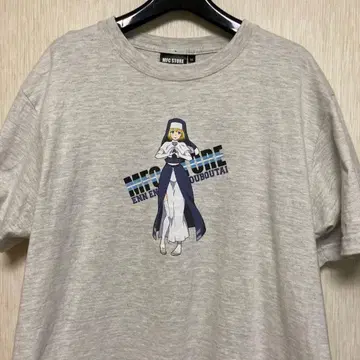 소울이터 아이리스 MFC STORE 콜라보 T셔츠 M사이즈 그레이
