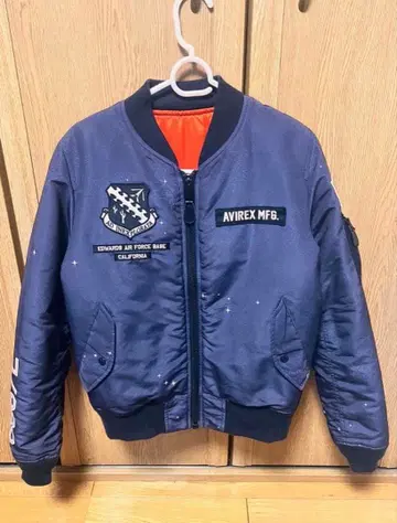 AVIREX MA-1 플라이트 자켓 네이비
