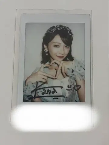 cutie street 큐스토 이타쿠라 카나 사인 폴라로이드