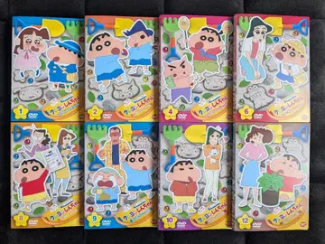 짱구는 못말려(크레용 신짱) 제13기 시리즈 DVD 전8권 세트 8개