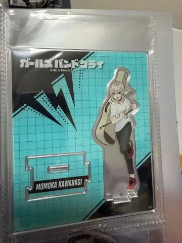 걸즈밴드 클라이 가루쿠지 Track.1 아크릴 스탠드 카와라기 모모카