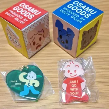 미개봉 새상품 오사무 굿즈 팝업 랜덤 아크릴 키링 2종 세트