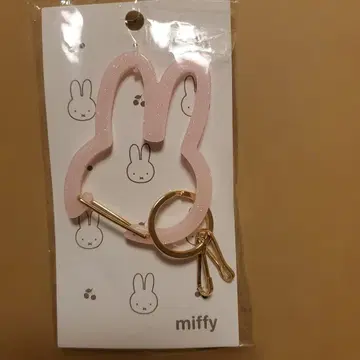 미피 아크릴 카라비너 참 (핑크)