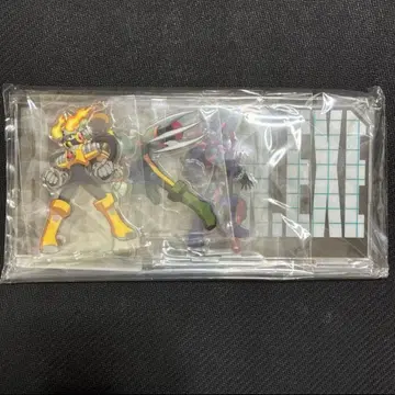 록맨 에그제 아크릴 디오라마 그레이가 크로스