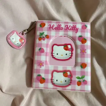 한국 산리오 키티 콜렉트북 트레이딩 카드 케이스