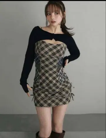 andmary Aine 세트 미니 드레스 M 사이즈