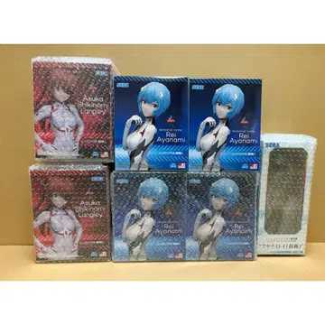 7개 세트 아야나미 레이 (가칭) 아스카 랑그레이 피규어 묶음 판매