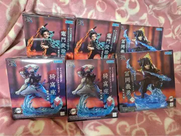 귀멸의 칼날 피규어 크로스 링크 카마도 탄지로 토미오카 기유 아카자