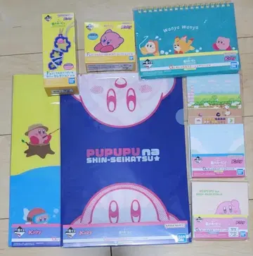 7세트 제일복권 별의 커비 푸푸푸한 새출발 F상 G상