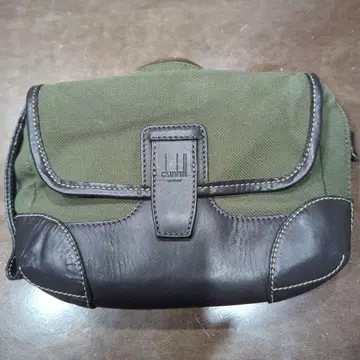 dunhill 클러치백 올리브 그린