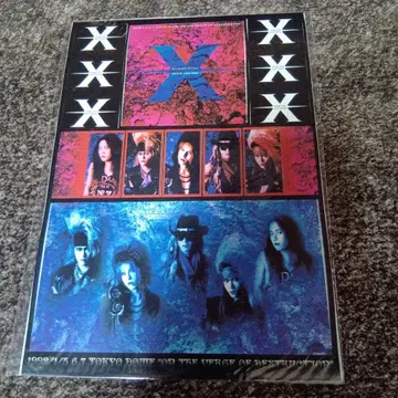 미개봉 XJAPAN X1992 도쿄 돔 LIVE 스티커