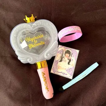 큐루링 해봐 응원봉 타마야네 트레이딩 카드 러버 밴드 세트