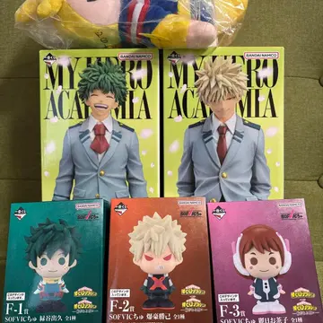 제일복권 나의 히어로 아카데미아 이어지는 마음 A상 B상 F상 E상 세트