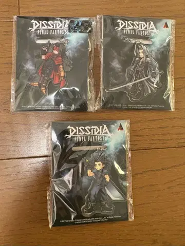 디시디아 파이널 판타지 아크릴 키링 세트 3개입