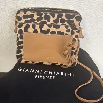 GIANNI CHIARINI 레오파드 무늬 숄더백