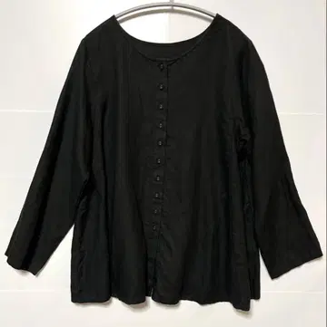 네스트로브 린넨 100% 블라우스 셔츠