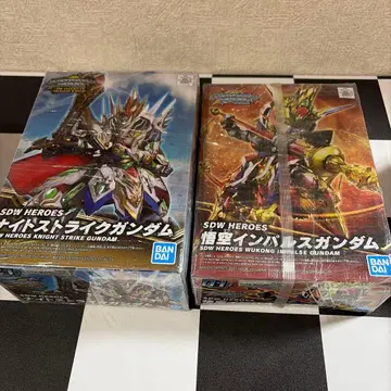 SDW HEROES 나이트 스트라이크 건담 & 손오공 임펄스 건담