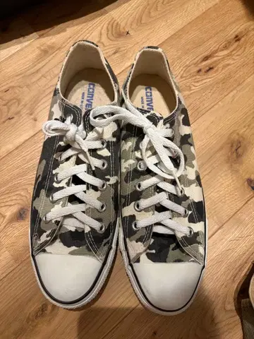 90s USA제 Converse 올스타 카모플라쥬 카모플라주 26.5