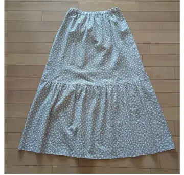 미사용 [ Lui Chantant ] 축구 소재 캉캉 스커트