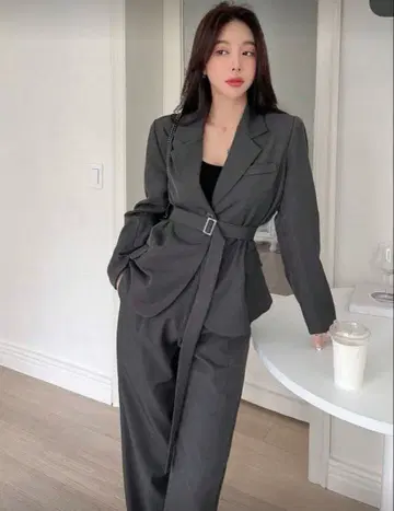 SHEIN 허리 벨트 셋업