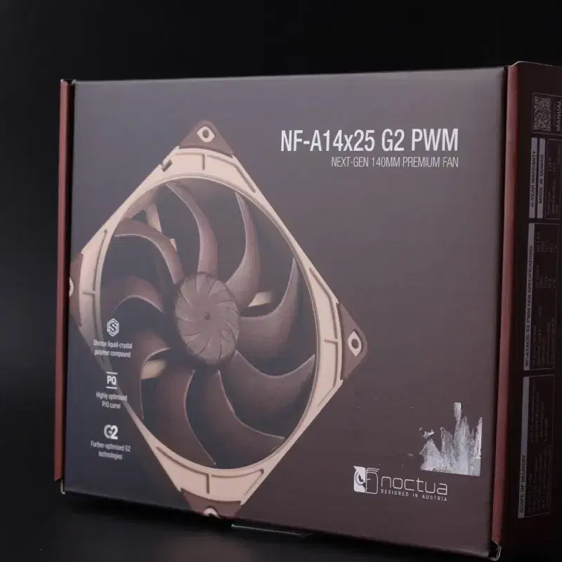 녹투아(Noctua) 팬 4종 (G2/슬림/PPC/80mm)