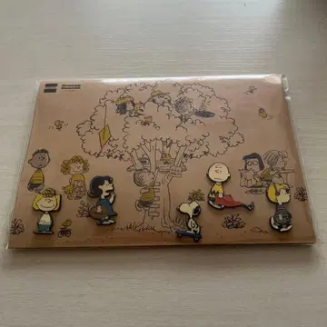 스누피 뮤지엄 핀 배지 6개 세트