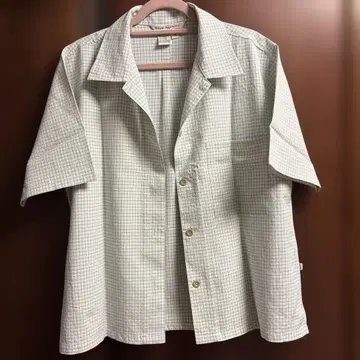 [ Royal Robbins ] 반팔 그린 체크 셔츠