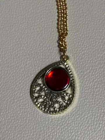 레어 당시물 세본스타 목걸이 레드 헤이세이 레트로 헤이세이 여자아이