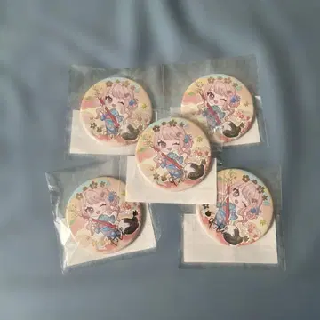 히메히나 신춘 가챠 박 들어간 캔뱃지01 5개