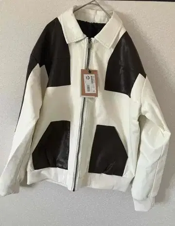 GMZ 화이트/브라운 자켓 S