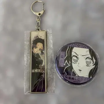 귀멸의 칼날 코쵸우 시노부 원화전 데코 컬렉션 캔뱃지 데코캔 캔뱃지 굿즈