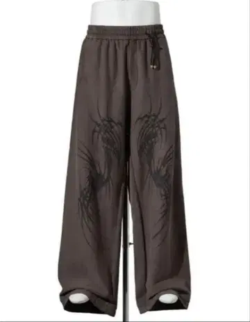 JIAN YE x TOKUINC 25 PANTS BROWN 스웨트 팬츠