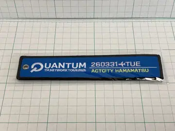 TM NETWORK QUANTUM 플라이트 택 하마마츠 회장 한정판