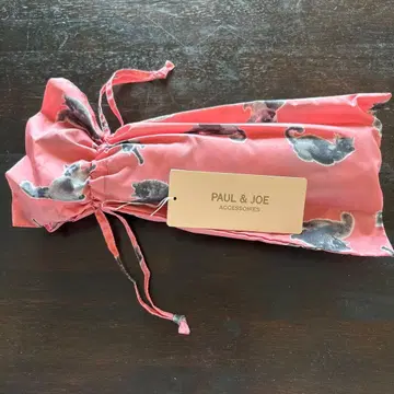 PAUL & JOE 고양이 패턴 접이식 우산 UV 컷