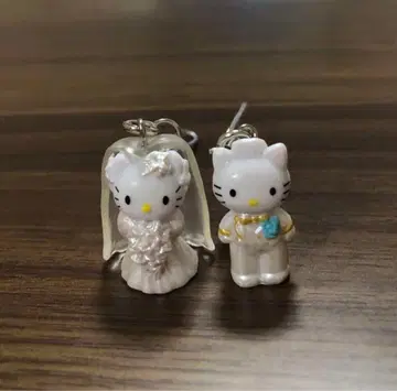 [레어] 키티 & 다니엘 화이트 웨딩 참 2002 케이스 포함