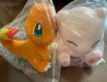 뮤우 리자몽 봉제 인형