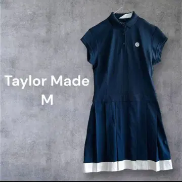 테일러메이드 골프 원피스 M 네이비 플리츠 스커트 b031