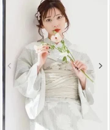 [ dita ] 만쥬키쿠노 사키치라시 DITA 디타 유카타 세트