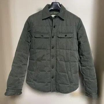 DEUS 퀼팅 자켓 올리브 그린