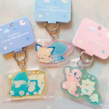 포켓몬 센터 / 아크릴 키링 / Little Daydream / 3종