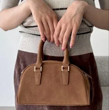 FRAY I.D 새상품급 보스턴 백 라운드 미니 보스턴 백 여성용