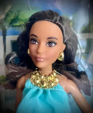 #THEBarbieLOOK 스카이블루 드레스 바비 인형