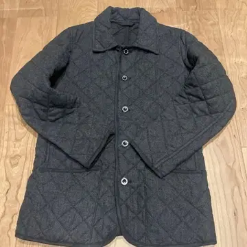 BEAMS HEART 퀼팅 트위드 자켓 L 사이즈