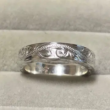 BYTHE SEA 하자품 새상품 하와이안 주얼리 반지 7호 925 파도