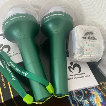 미세스 그린애플 라이트 밴딩 젠진 응원봉 라이트 스틱